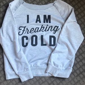 HILARIOUS GRAPHIC lightweight sweatshirt ☃️